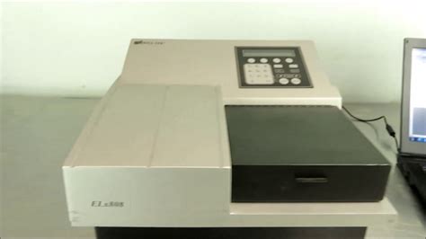 Biotek Elx808lbs Absorbance Microplate Reader Youtube