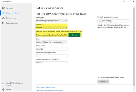 Flash A New Windows Iot Core Image Factorylogix Learning