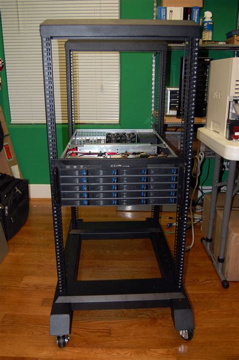 Found this step by step posted online and thought it might be useful to someone wanting a cheap sturdy server cabinet. Diy Server Rack | Examples and Forms