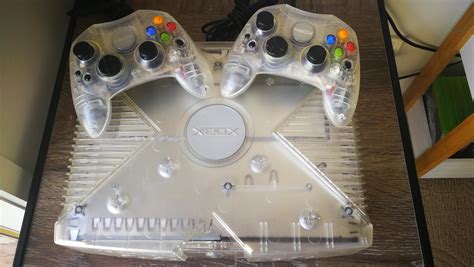 Limited Edition Crystal Xbox In My Garage For Years Shes Beautiful