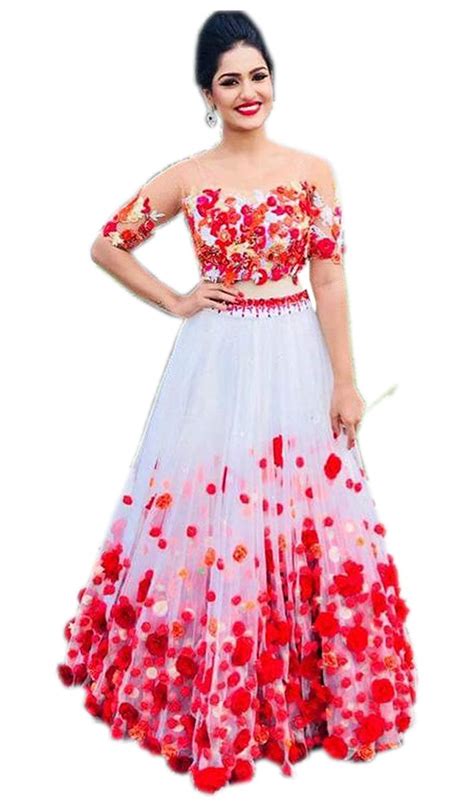 Buy Fotoablearc Womens Designer Lehengas Party Wear Gowns Lehenga Choli F 06freesize Online