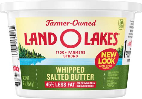 Land O Lakes Salted Whipped Butter 8 Oz