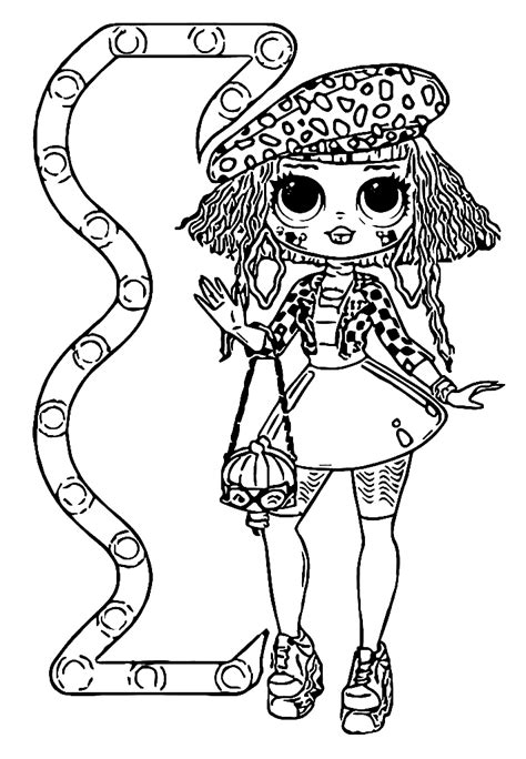 Neonlicious Lol Omg Coloring Page Free Printable Coloring Pages