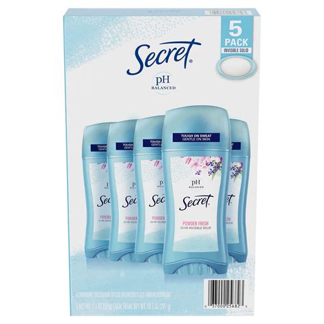 Secret Invisible Solid Antiperspirant And Deodorant Powder Fresh 21