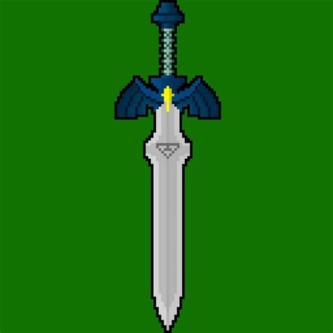Pixel Master Sword By Drgraphix On Deviantart