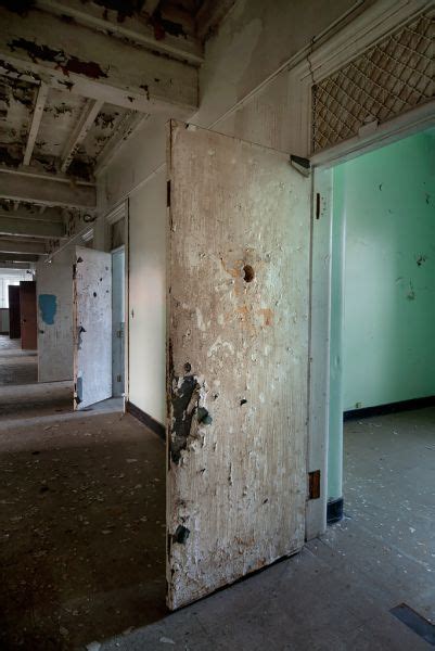 Hole Photo Of The Abandoned Weston State Hospital