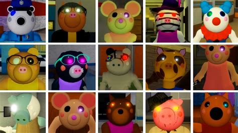 New Roblox Piggy All Jumpscares Roblox Piggy New Skins 2 Youtube