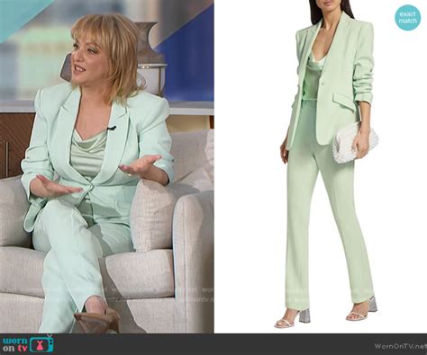 Wornontv Wendi Mclendon Coveys Mint Green Suit On The Talk Clothes