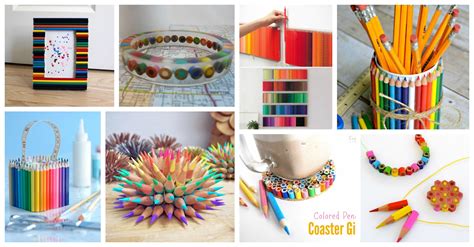 Fun Diy Colored Pencil Crafts That Will Brighten Your Day