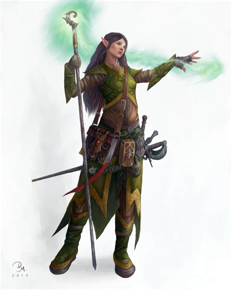 Elf Wizard By Milonasdionisis On Deviantart