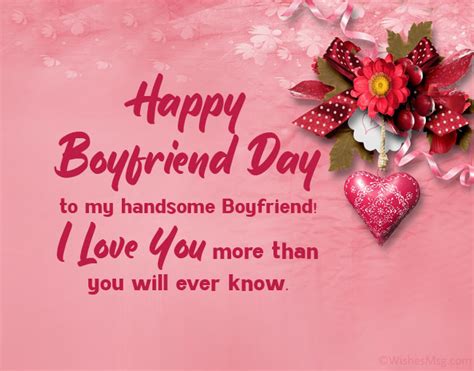 3 October National Boyfriend Day 2022 Messages Wishes Quotes