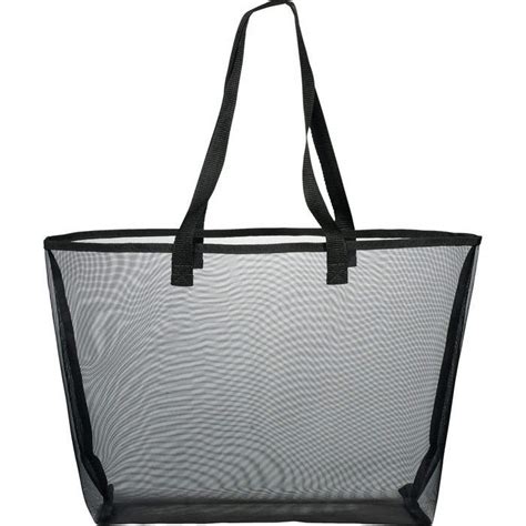 Mesh Shopper Tote Bags Imprinted Logo Promotion Choice Tn 8250