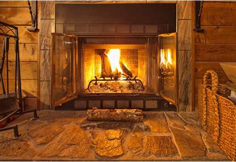 Baocicco 5x4ft Winter Indoor Fireplace Backdrop Rustic Style Wooden