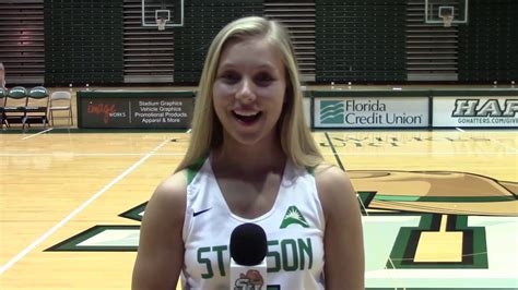 2017 18 Stetson Womens Basketball Meet The Hatters Youtube