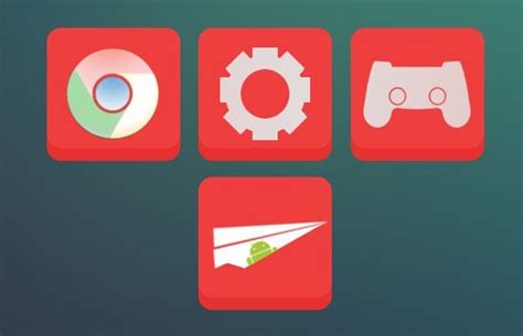 Free 36 Flat Red App Icons Titanui
