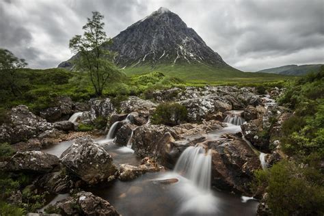 Hd Scotland Stream Rocks Mountain Free Background Wallpaper Download