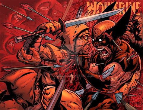 Wolverine Vs Ninjas By Heagsta On Deviantart