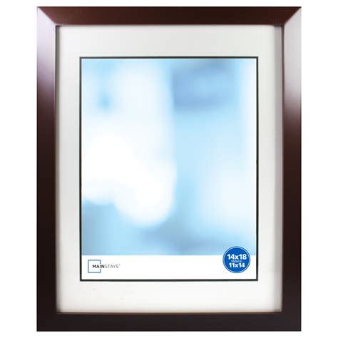 Mainstays Wide Picture Frame 14×18 Matted To 11×14 Brickseek