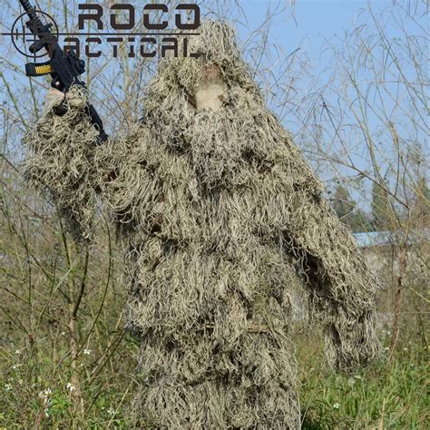 Rocotactical Lightweight Washable Sniper Ghillie Suit Tactical