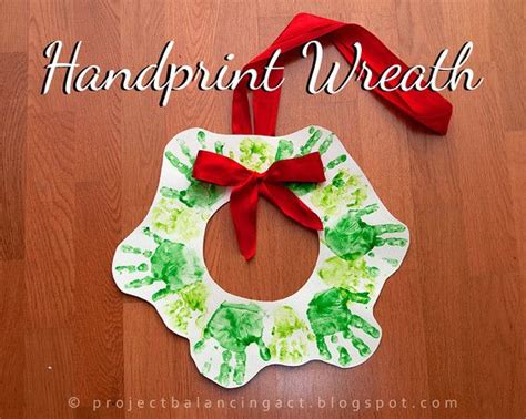 Handprint Wreath