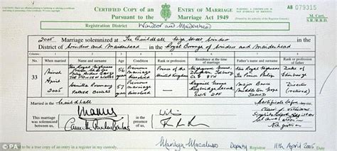 Marriage Certificate Serial Number Location