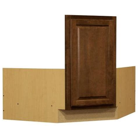 Unknown to me if home depot has their own employees that can do cabinet installation. Hampton Bay 36x34.5x24 in. Hampton Corner Sink Base Cabinet in Cognac-KCSB36-COG - The Home Depot