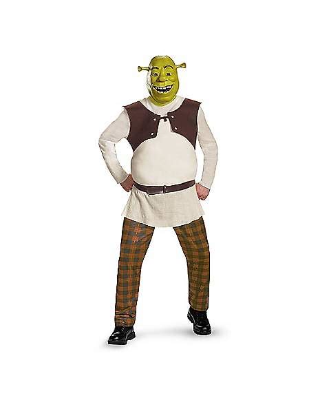 Adult Shrek Costume Deluxe Shrek