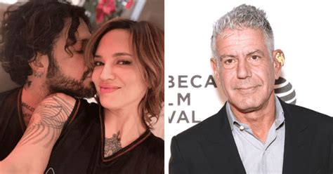 who is asia argento dating now anthony bourdain s girlfriend linked to ex paparazzo meaww