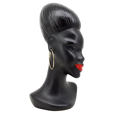 Mid Century African Woman Statue 1950s For Sale At 1stdibs