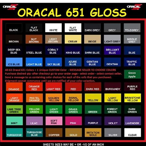 Oracal 651 Sticker Vinyl 20pcs Shopee Philippines