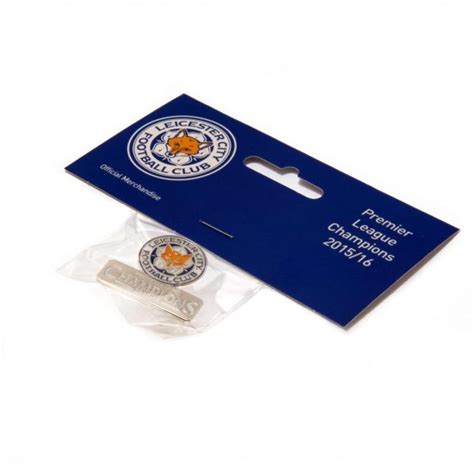 Buy Leicester City Fc Badge Champions Football Heaven