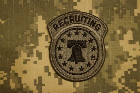 New Military Patch Us Army Recruiting Command Acu Authentic Perfect