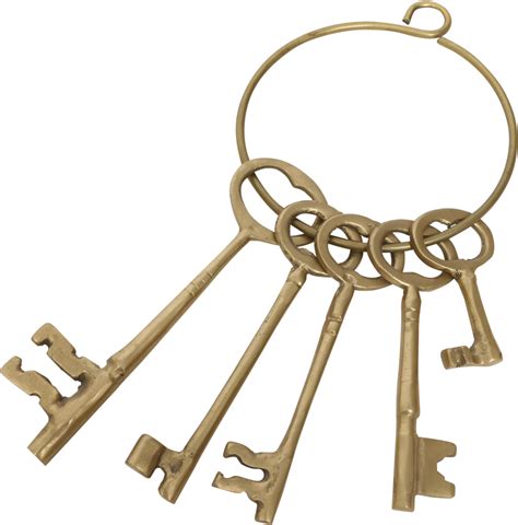 Png Ring Of Skeleton Keys Clip Free Ring Of Keys Png Transparent Png