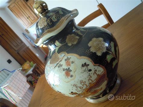 Antico Vaso Giapponese Satsuma Arredamento E Casalinghi In Vendita A