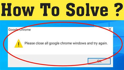 How to shut down & restart chrome without closing your open tabs2. How To Fix Google Chrome - Please Close All Google Chrome ...