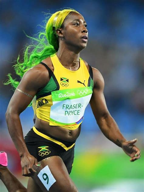 Pin By Nadia Powell On Places Jamaica Land We Love Athletic Women Shelly Ann Fraser Fraser