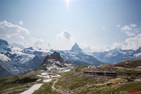 Matterhorn Railway Zermatt Switzerland Royalty Free Image