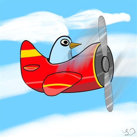 Pigeon In A Plane By Lridley04 On Newgrounds