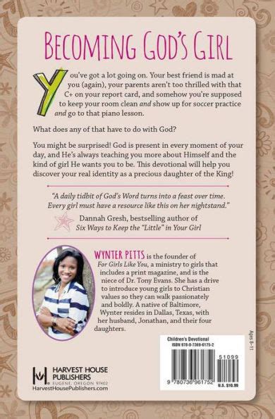 For Girls Like You A Devotional For Tweens By Wynter Pitts Paperback