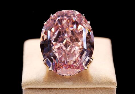 A Giant Diamond Named The Pink Star Broke The World Record For A