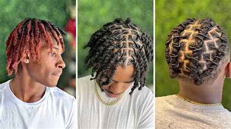 11 Loc Styles For Men Retwists X Instant Locs By Kaitlyn Youtube