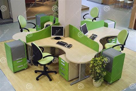 Beautiful And Modern Office Interior Design Stock Image Image Of
