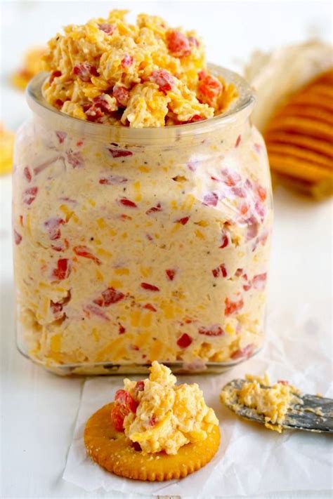 This Recipe For Pimento Cheese The Southern Classic Is Simple Portable And Some Serious