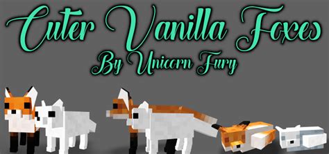Stack size is the maximum stack size for this item. Cuter Vanilla Foxes | Minecraft PE Mods & Addons