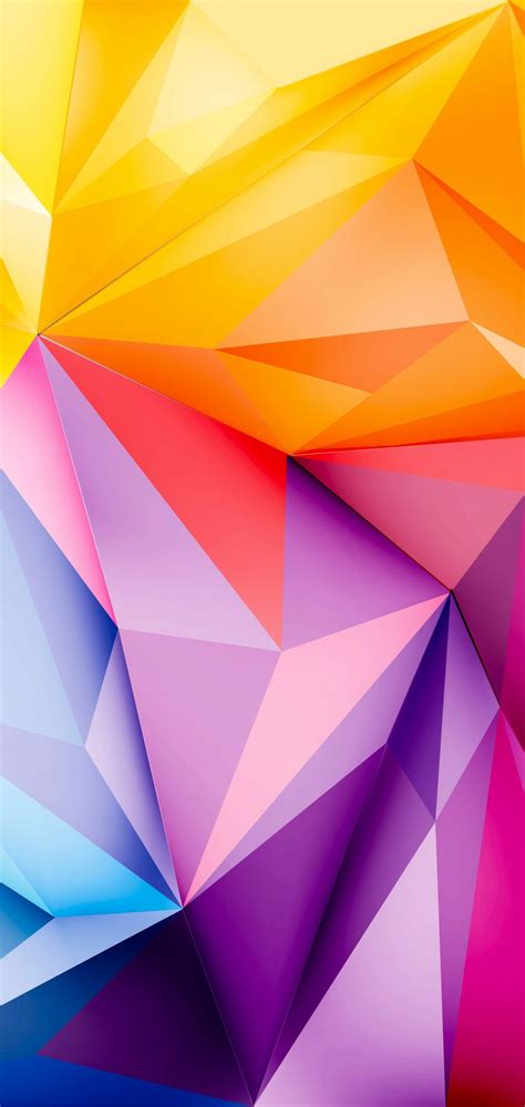 Abstract Geometry Wallpapers Bring Color And Gradients To