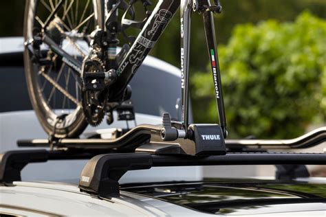Thule Fast Ride Black Roof Top Mounted Bike Carrier Roof Rack World