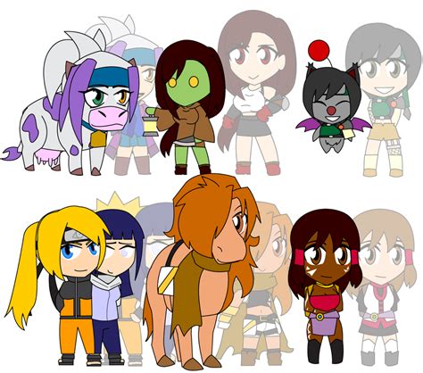 Assorted Chibis Au Camels And Cow By Dragon Fangx On Deviantart
