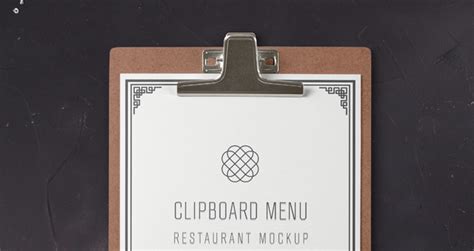 psd restaurant menu mockup psd mock  templates pixeden