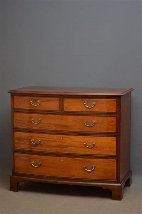 Regency Mahogany Chest Of Drawers Antiques Atlas