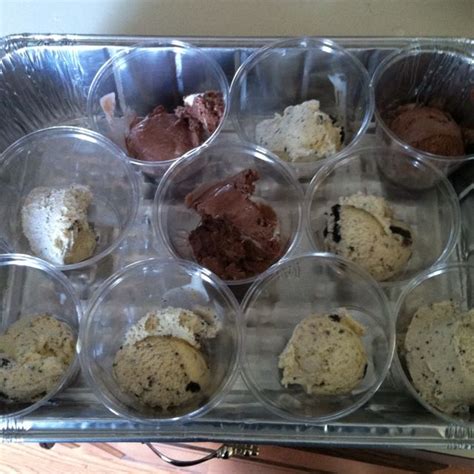 Ice Cream In Individual Cups Pre Scooped To Make Party Time Easier